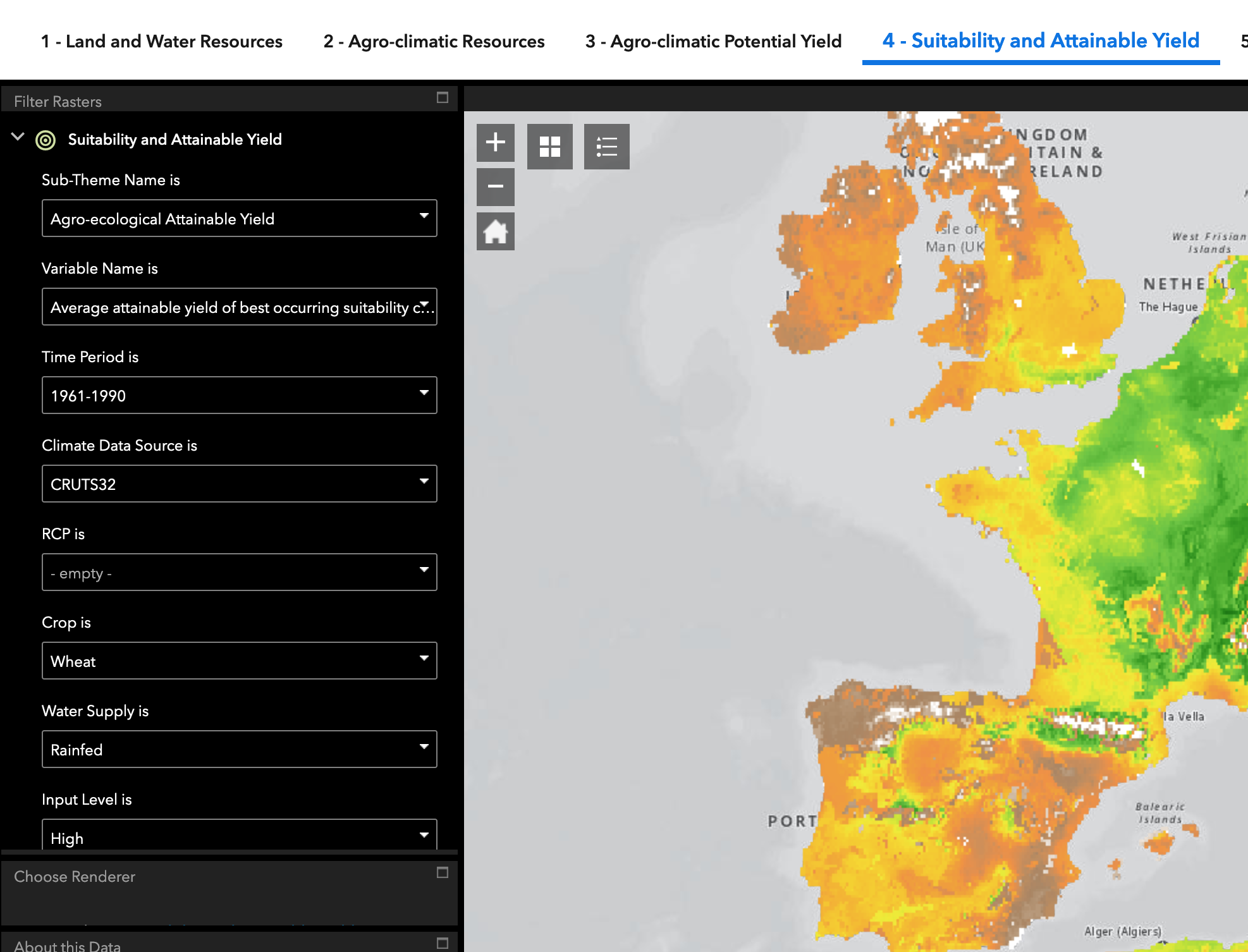 GAEZ v4 Data Viewer